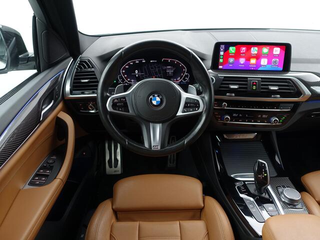 BMW X3 xDrive30e eDrive M Sport Edition Aut- Carbonafwerking, Sfeerverlichting, Panoramadak, Standkachel, Individual Sport Leder