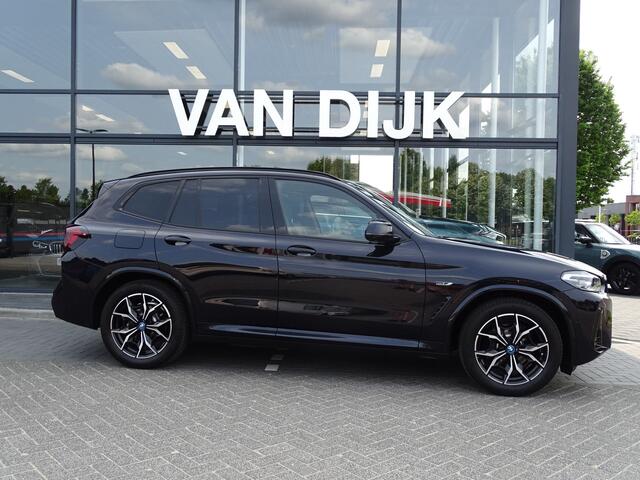 BMW X3 xDrive30e M Sportpakket Pano-Dak Extra Div.Ass. Getint Glas HiFi LED Park-plus 360 Camera Sport-Aut. 19''LM velgen