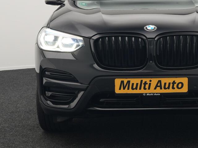 BMW X3 xDrive30e Sportline Plug In Hybrid 293pk Dealer O.H. PHEV | Lederen Sportstoelen Verwarmd | Trekhaak af Fabriek | L.M. 20" | Navigatie | Adaptive Cruise | Harman Kardon | 360 Camera | Head Up | Sfeerverlichting | Virtual |