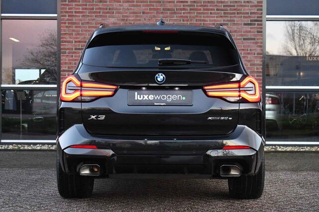 BMW X3 xDrive30e M-Sport Pano El-zetels Laser HUD 20inch Shadowline