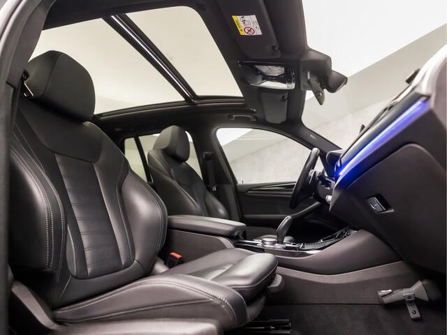 BMW X3 xDrive20i M Sport 184Pk Automaat (PANORAMADAK, M PAKKET, GROOT NAVI, MEMORY SEATS, 360 CAMERA, DISPLAY KEY, STUUR/STOELVERWARMING, GETINT GLAS, ELEK ACHTERKLEP, NIEUWSTAAT)