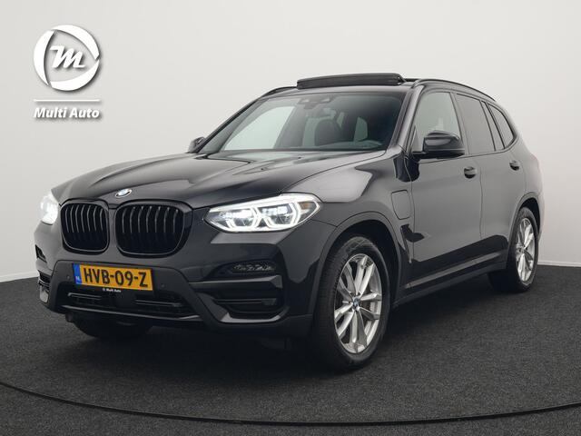 BMW X3 xDrive30e High Executive Plug In Hybrid 293pk Dealer O.H. PHEV | Panodak | Lederen Sportstoelen Memory | Adaptive Cruise | Adaptief Onderstel | Harman Kardon | Virtual | Navigatie | Apple Carplay | Head Up | Sfeerverlichting |