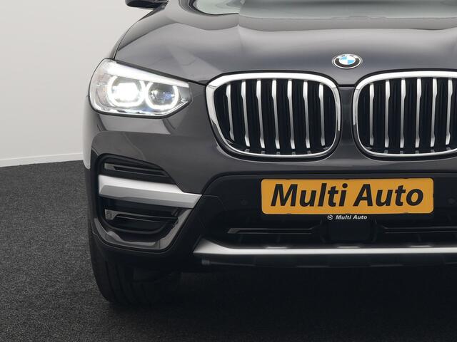 BMW X3 xDrive30e xLine Plug In Hybrid 293pk Dealer O.H PHEV | Trekhaak Af Fabriek | Head Up | Adaptive Cruise | Camera | Lederen Sportstoelen Verwarmd | Apple Carplay | Navigatie | Sfeerverlichting | Virtual | DAB |