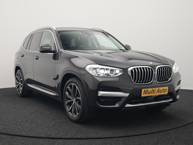 BMW X3 xDrive30e xLine Plug In Hybrid 293pk Dealer O.H PHEV | Trekhaak Af Fabriek | Head Up | Adaptive Cruise | Camera | Lederen Sportstoelen Verwarmd | Apple Carplay | Navigatie | Sfeerverlichting | Virtual | DAB |
