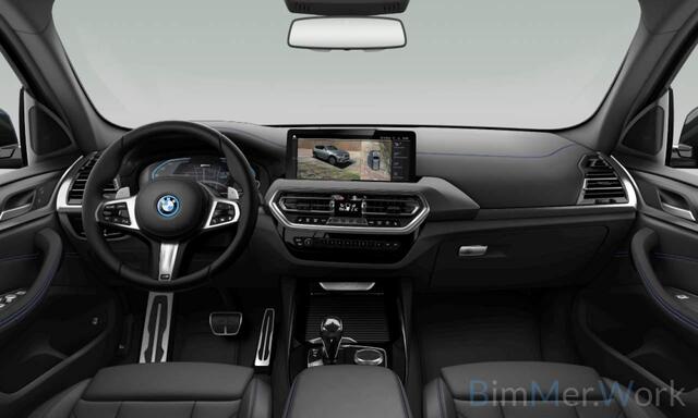 BMW X3 xDrive30e High Ex. M-Sport|Pano|Laser|HUD|360Cam|HiFi|Carbon zwart
