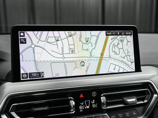 BMW X3 xDrive30e HIGH EXECUTIVE | M-SPORT | ACTIVE CRUISE | EL. TREKHAAK | CAMERA | VIRTUAL COCKPIT | LEDER | STOELVERWARMING | SHADOW LINE | FULL LED |