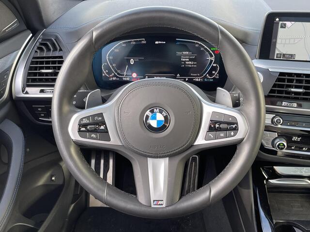 BMW X3 xDrive30e High Executive M Sport 20"/Panoramadak/Trekhaak/Leder + memory/360 camera/Harman Kardon/Keyless/Dodehoek/Adaptieve cruise/Stoelverwarming