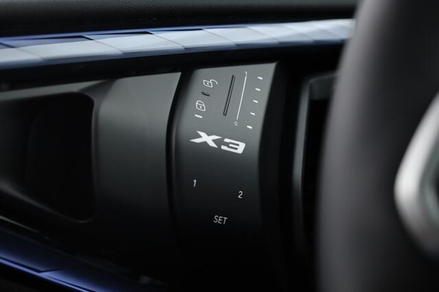 BMW X3 30e xDrive M sport | Pano | Head-up-display | 360 camera | trekhaak | stoel ventilatie | 21''