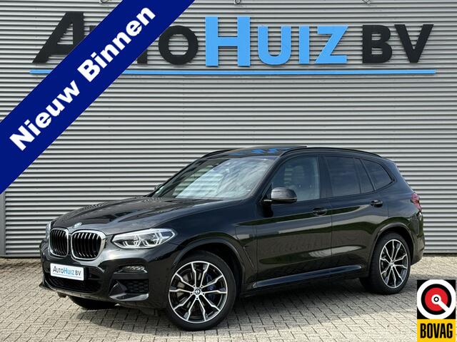 BMW X3 xDrive30e High Executive M Sport LED Panoramadak Trekhaak 20 Inch LMV Carplay Lederen interieur Achteruitrijcamera