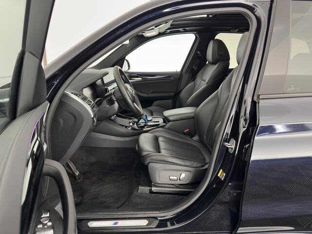 BMW X3 iX3 Executive 80 kWh M-Sportpack [ 3-Fase ] (INCL-BTW) Aut. *PANO | FULL-LEATHER | ADAPTIVE-CRUISE | FULL-LED | BLIND-SPOT | DIGI-COCKPIT | HEATED-COMFORTSEATS | CAMERA | DAB+ | NAVI-FULLMAP | 19''ALU*