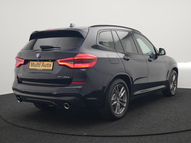 BMW X3 xDrive30e M Sport Plug In Hybrid 293pk Dealer O.H. PHEV | Trekhaak Af Fabriek | Adaptive Cruise | Head Up | 360 Camera | Harman/Kardon | Adaptief Onderstel | Lederen Sportstoelen Memory & Verwarmd | Sfeerverlichting | Keyless | Blis |
