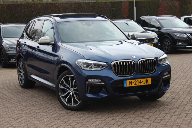 BMW X3 M40i xDrive High Executive / Trekhaak / Panoramadak / Camera / Leder / 20'' / Navigatie / Stoelverwarming / ACC