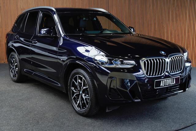 BMW X3 xDrive30e High Exe M-Pakket Leer Camera HUD ACC Navi Laser LED Elektr. achterklep Climate (3-zone) Elektr. trekhaak PDC LM velgen