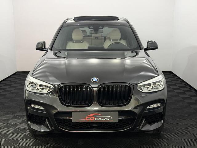 BMW X3 xDrive30i High Executive M Sport Panoramadak, Leder, 360 Camera, Navi, Head-up display, Memory stoelen, Elektrische achterklep, Rijstrook correctie