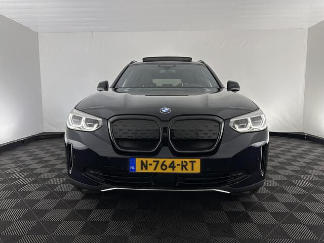 BMW X3 iX3 High Executive 80 kWh [ 3-Fase ] {SOH-98%} (INCL-BTW) Aut. *PANO | LEATHER | HARMAN/KARDON | FULL-LED | BLINDSPOT | MEMORY-PACK | DIGI-COCKPIT | HEATED-SPORTSEATS | KEYLESS | TOPVIEW | DAB+ | NAVI-FULLMAP | HEAD-UP | PRIVACY-GLASS |