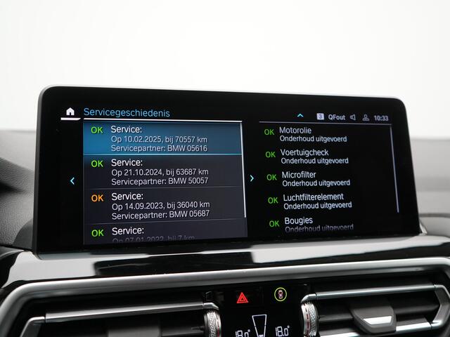 BMW X3 xDrive30e X Line FACELIFT Plug In Hybrid 293pk Dealer O.H. PHEV | 360 Camera | Sportstoelen Verwarmd | Apple Carplay | Hifi Audio | Virtual Cockpit | Navigatie | Cruise Control | DAB | LED Koplampen | 18"L.M |