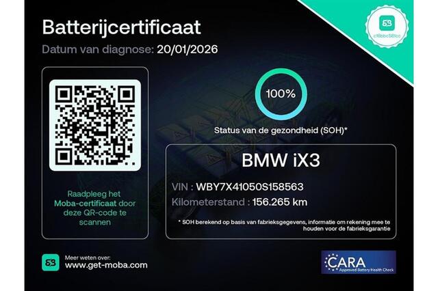 BMW X3 iX3 High Executive 80 kWh | VERWACHT | SOH 100% | Pano | H/K | 360° | Sfeer | Virtual | Trekhaak