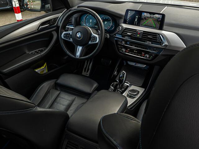 BMW X3 M40i xDrive High Exe M-Sport PANO HUD CAMERA MEMORY STOEL 20 INCH VOL LEDER LED