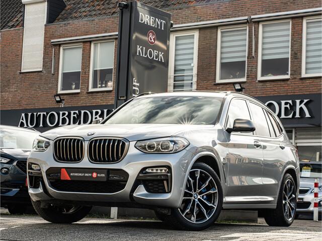 BMW X3 M40i xDrive High Exe M-Sport PANO HUD CAMERA MEMORY STOEL 20 INCH VOL LEDER LED