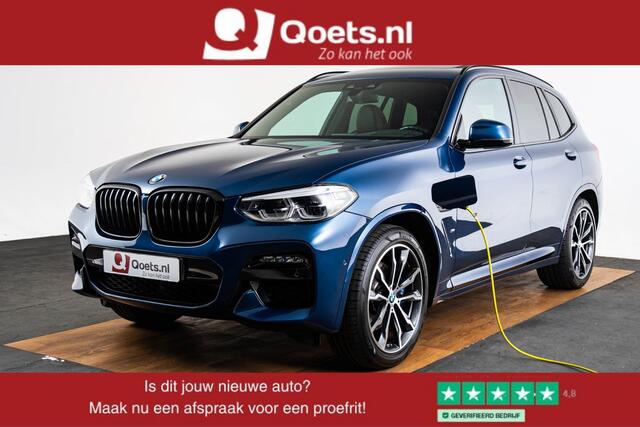 BMW X3 xDrive30e M Sport - Trekhaak - Panoramdak - Park/Driving Assistant - Grootlichtassistent - Elektrisch verwarmde voorstoelen - Getinte ruiten - Head up - Harman kardon -