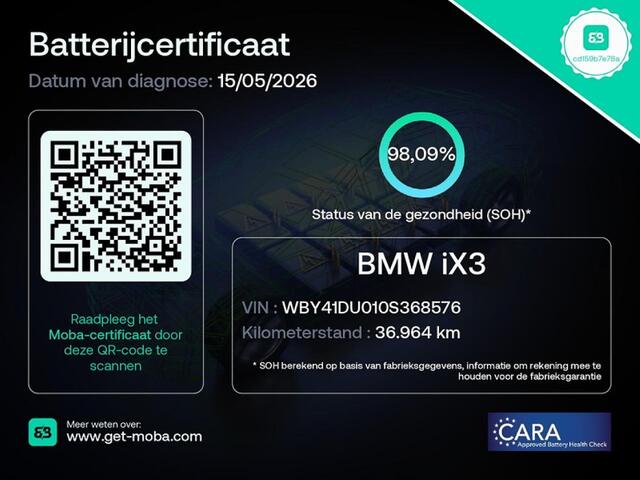 BMW X3 iX3 Executive 80 kWh M-Sport *SOH 98%* PANORAMADAK | LEDER | Trekhaak -2e PINKSTERDAG OPEN!-