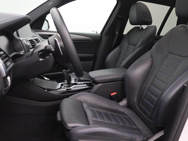 BMW X3 xDrive30e High Executive 292PK AUT8 M-Sport, SOH 96%, Pano-Schuifdak, Cruise Controle, Head-Up Display, M-Sportremmen, 360gr. Camera, Memorystoel, Stoel-Stuurverwarming, Trekhaak, 21" LM Velgen