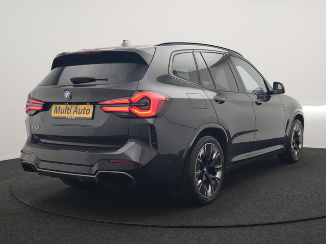 BMW X3 iX3 M Sport 80 kWh 286pk Dealer O.H. | Panodak | Adaptive Cruise | Head Up | 360 Camera | Harman / Kardon | Lederen Sportstoelen Memory & Verwarmd | Keyless | Blis | Stuur Verwarmd | Sfeerverlichting | Apple Carplay | 20"L.M |