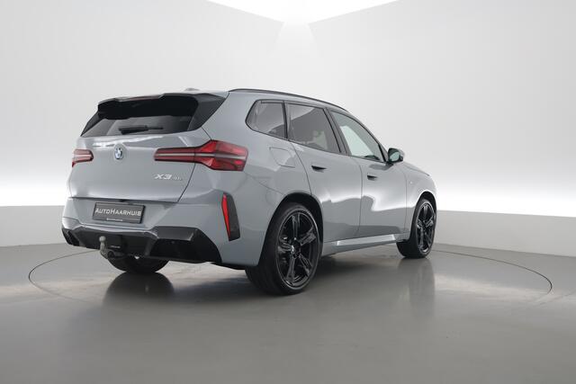 BMW X3 30e xDrive M-Sport Pro | Rijklaar! | Elek. Trekhaak | Pano | Widescreen | Shadowline | HUD | Harman/Kardon | Stuur-stoelverw. | 360*+PDC | Leder+Memory | Dodehoek | NAV+App.Connect | LED | Elek. Klep V
