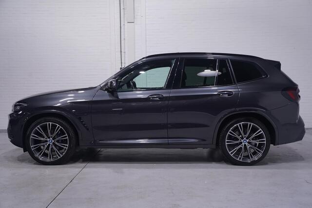 BMW X3 xDrive30e Business Edition Plus 2e eigenaar NAP service-historie 360-Camera M-sportpakket 21"-lmv led-verlichting private-glas electrische-trekhaak PDC v+a electrische achterklep digi-cockpit apple-carplay stoel/stuur verwarming electrische stoelverstelli