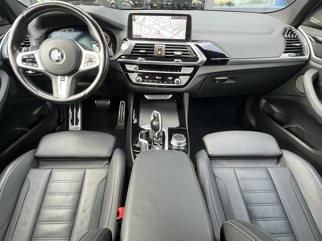 BMW X3 xDrive30d M-Sport High Executive Trekhaak Panoramadak Vol Leder Elektrische Stoelen Head-Up Display Harman Kardon Audio 20 Inch Velgen Life Cockpit Professional Driving Assist Plus Adaptieve Cruise Control Apple Carplay Andr Vol Opties BTW Auto 6-cilinder