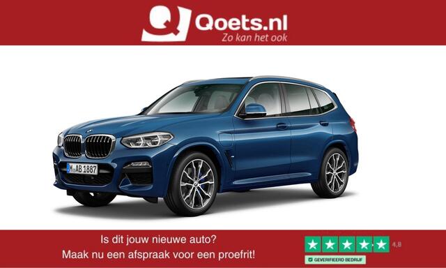 BMW X3 xDrive30e High Executive M Sport - Trekhaak - Panoramadak - Driving/Parking assistant plus - Comfort Access - Stoelverwarming voor/achter - Head up - Harman Kardon - Ambiance verlichting -