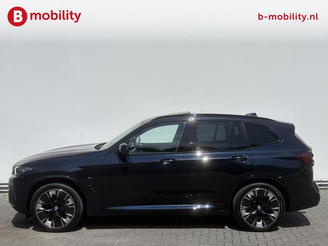 BMW X3 iX3 High Executive M-Sport 80 kWh SOH 100% 'Carbon-schwarz' Trekhaak Panoramdak Harman/Kardon | Adaptive Cruise Control | Elek. Stoelen | Head-Up | DAB