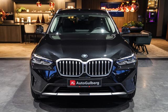 BMW X3 xDrive30e Edition Sport int, Leder, 360 Cam, Bmw Prof. Live Dash, Keyless, Hifi Actief, Park+ Pakket, Camera, Spiegel Pakket, Surround View, DAB, Alarm, Stoelverwarming, Lmv. 18''