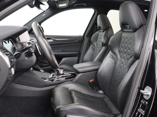 BMW X3 M Competition | Panoramadak | Head-Up | 360 Camera | Adaptive cruise | Leder | Achterbankverwarming | Carplay | Trekhaak | Sfeerverlichting | Harman/Kardon | Navigatie | Keyless | M Sportstoelen | 21'' velgen | Adaptief LED