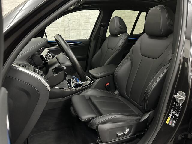 BMW X3 iX3 M-Sport | Sophisto Grey! | Panorama | ACC | Leder | Memory | El. Trekhaak | 97.6% SOH | Sfeerverlichting | 3-Zone Clima | Carplay | LED | Btw auto, 35250,= ex. | Rijklaar incl. Bovag garantie!