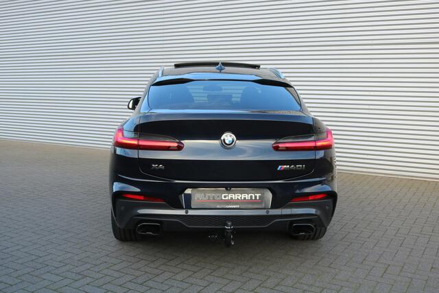 BMW X4 M40i High Executive (Panoramadak Sportleder/Memory Navi HeadUp ACC Keyless Camera Full-Led Trekhaak 20InchLMV)