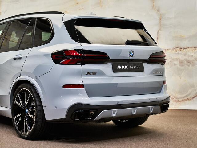 BMW X5 xDrive50e M Sport Pro, M Stoelen, H/K, pano, massage, Merino, memory, luchtv., 22", HUD, tr.haak, privacy