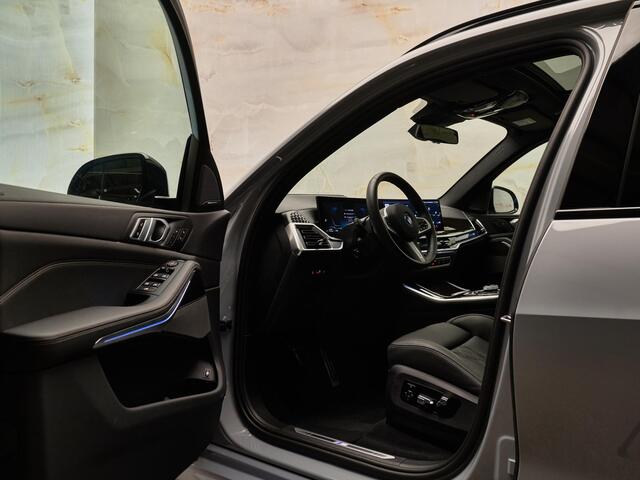 BMW X5 xDrive50e M Sport Pro, M Stoelen, H/K, pano, massage, Merino, memory, luchtv., 22", HUD, tr.haak, privacy