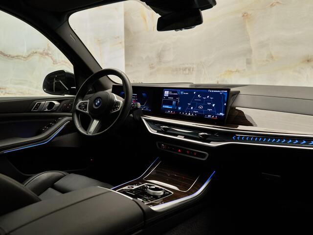 BMW X5 xDrive50e M Sport Pro, M Stoelen, H/K, pano, massage, Merino, memory, luchtv., 22", HUD, tr.haak, privacy