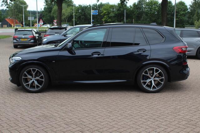 BMW X5 xDrive45e High Exe. M Sport / Trekhaak / Panoramadak / 360Camera / Head-up / 21'' / Laser LED / Luxe Leder / Harman Kardon / Keyless / Softclose / Stoelvenitlatie / Stuurverwarming / Dodehoek / DAB / Stoelverwarming 4x