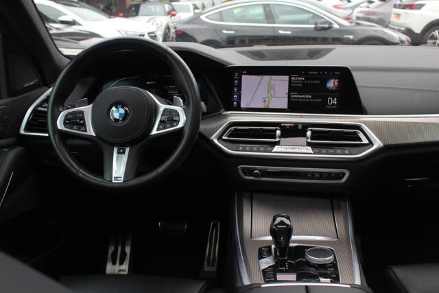 BMW X5 xDrive45e High Exe. M Sport / Trekhaak / Panoramadak / 360Camera / Head-up / 21'' / Laser LED / Luxe Leder / Harman Kardon / Keyless / Softclose / Stoelvenitlatie / Stuurverwarming / Dodehoek / DAB / Stoelverwarming 4x