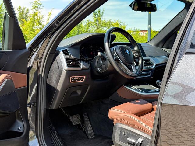 BMW X5 xDrive45e High Executive Trekhaak|Shadow line|HUD|360 Camera|Stuurverw|Luchtvering|Memory