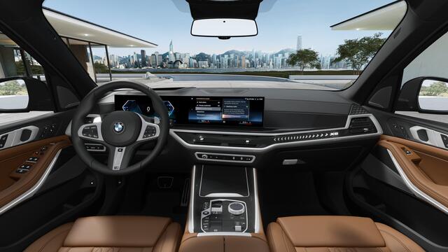 BMW X5 xDrive50e High Executive M Sport Automaat / Panoramadak / Trekhaak / Stoelventilatie / Soft-Close / Massagefunctie / Parking Assistant Professional / Adaptieve LED / Harman Kardon