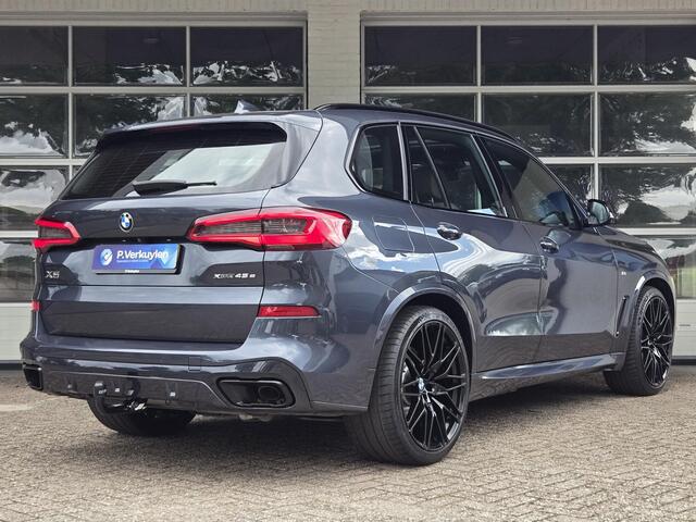 BMW X5 XDRIVE45E M SPORT | DRIVING PROFF. | PANORAMA | 360 CAMERA | SPORTSTOELEN | LASER | TREKHAAK |