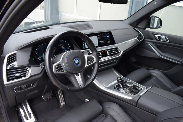 BMW X5 xDrive45e High Executive M-Sport | Panodak | Carbon Zwart | Full options! 3.0 6 cilinder