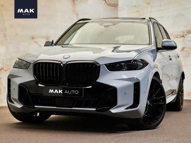 BMW X5 xDrive50e M Sport Pro, M stoelen, 4-wielbest., B&W, massage, CraftedClarity, pano, Merino, memory, 22", HUD, tr.haak, privacy