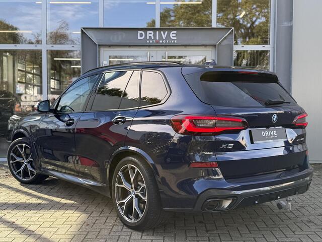 BMW X5 xDrive45e High Ex. M-Sport|Individual|SOH93%|Pano|Laser|CoPilot|21"|HUD|HIFI|Trekhaak|Tansanit