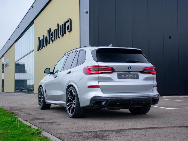 BMW X5 xDrive45e High Executive | M-sport | Hifi Sound | Schuif-/kantel Pano | Laser LED | Soft doorclose | Head-Up | Adapt. Cruise | Matt frozen gray wrap