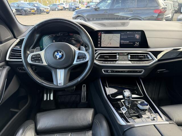 BMW X5 xDrive40i High Executive M-Sport Skylounge Panoramadak Trekhaak 22 Inch Laser Licht Harman-Kardon Keyless Entry 4WD Besturing Head-Up Display Luchtvering