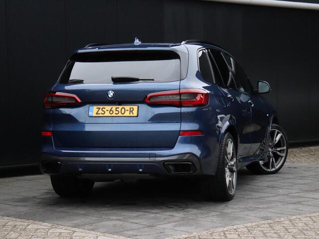 BMW X5 xDrive40i High Executive | M SPORT | LEDER | PANO-DAK | 4W-BESTURING | MEMORY | H&K | 360° CAMERA | HEAD-UP | APPLE CARPLAY | CRUISE | STOELVERW. |